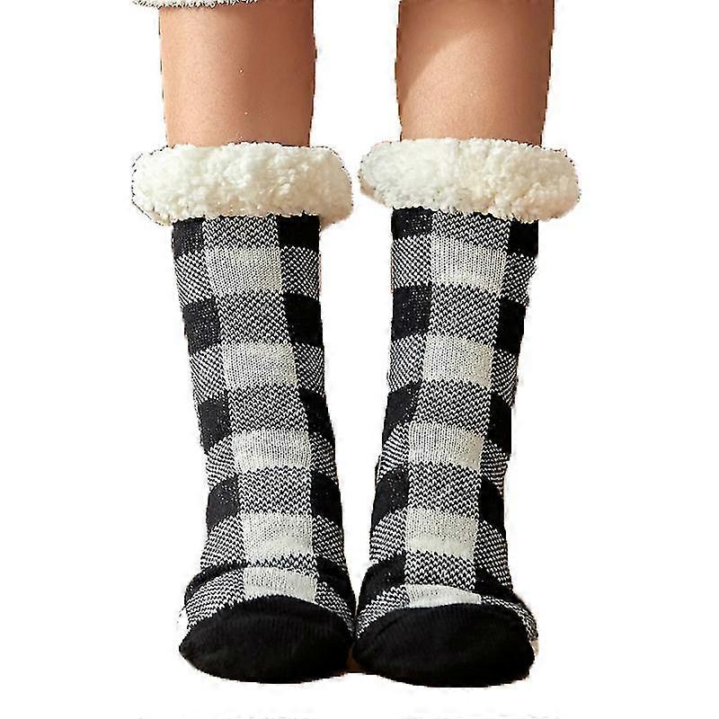 Fluffy Thermal Sherpa Slipper Socks Ultra Soft Christmas Winter Socks