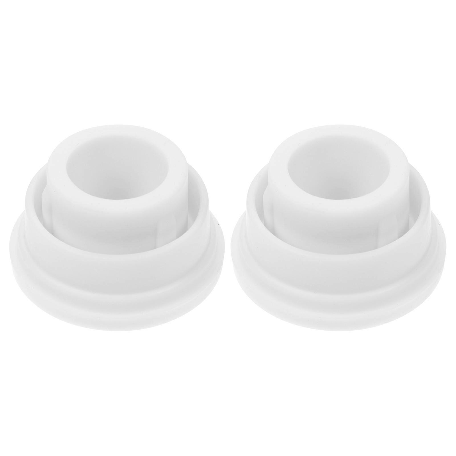 2pcs Swimming Pool Winterizing Plug Rubber Stopper Plug Pool Ladder Bumper Caps