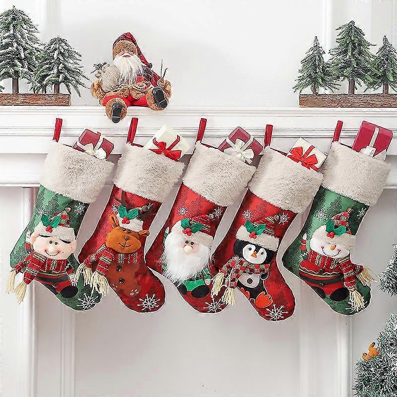 Christmas Stocking for Tree Decoration, Christmas Candy Bag