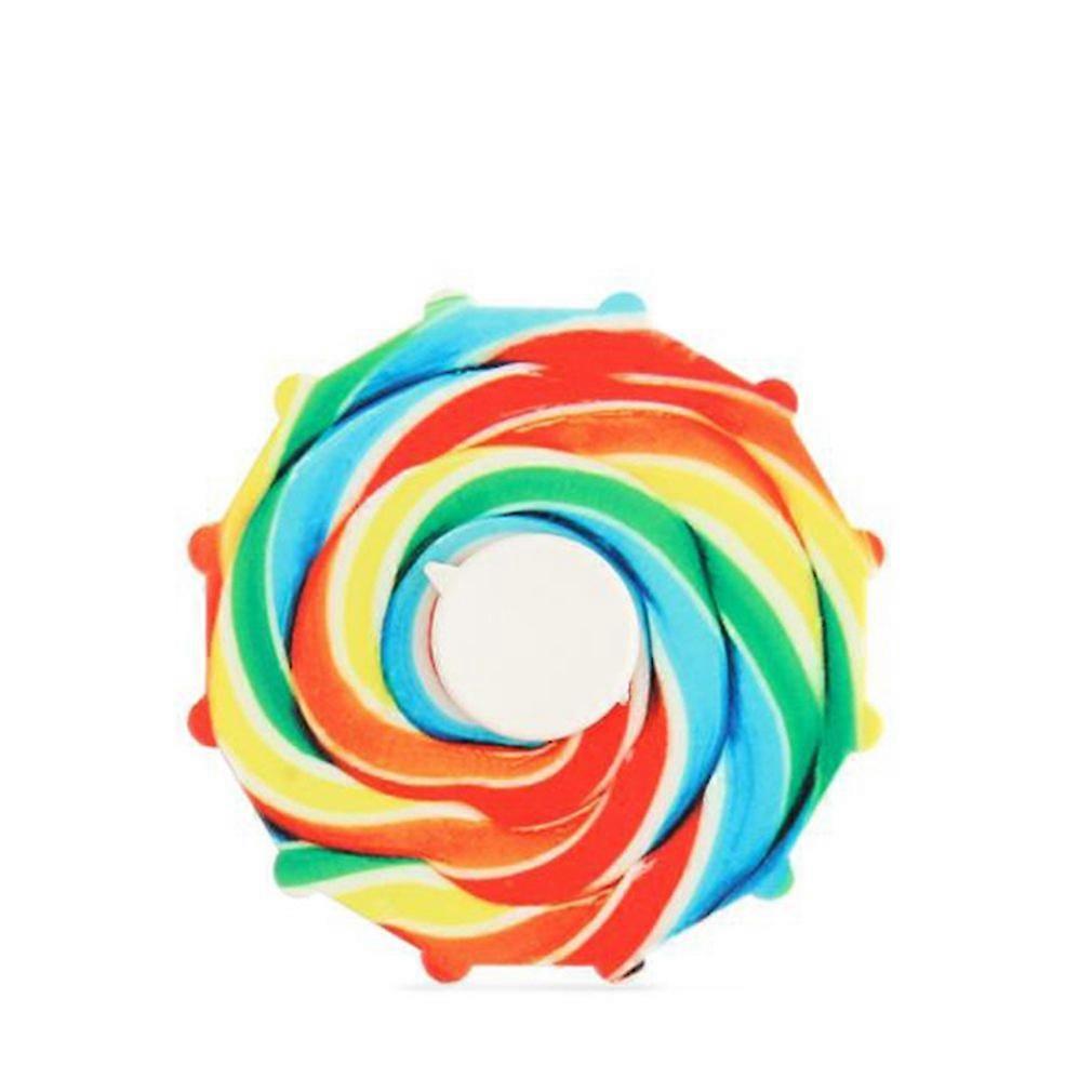 UV Printing Rotary Fingertip Gyroscope Double-sided Colorful Finger Gyroscope Strange Decompression Toy