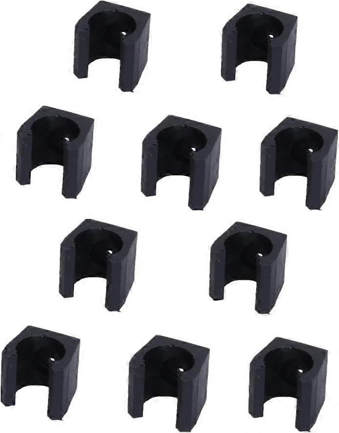 10 Pieces Billiards Snooker Cue Clips Cue Locating Clip Holder Small Cue Clips Storage Clamps Fit for Pool Cue Racks Small Size