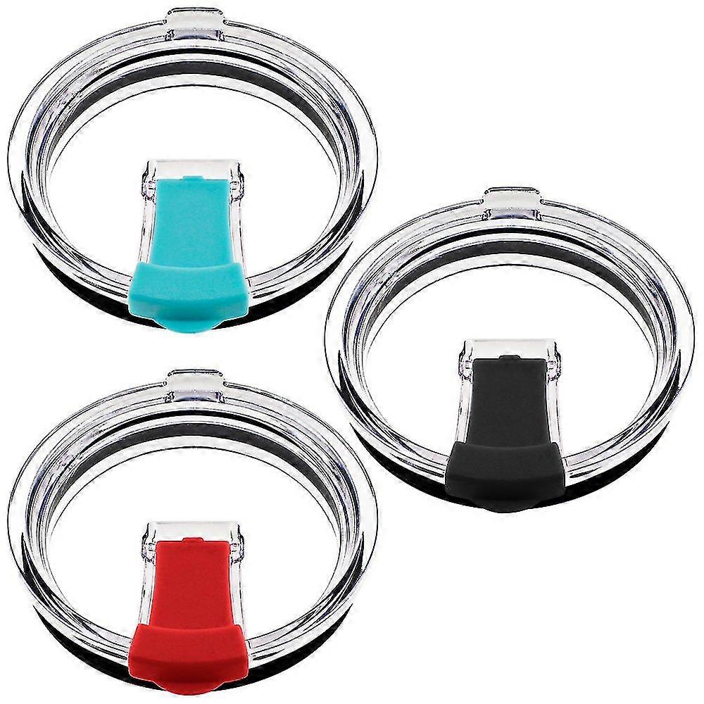 3 Pack 30oz Drinking Lids Leak Proof Splash Proof Lids For Drinking Glasses Cups