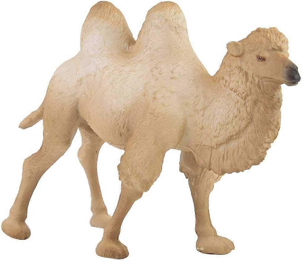 نموذج الجمل ، طفل صغير مصغر أبيض كبير الجمل الشكل الحيواني نموذج ديكور المنزل الصلب التعليم
