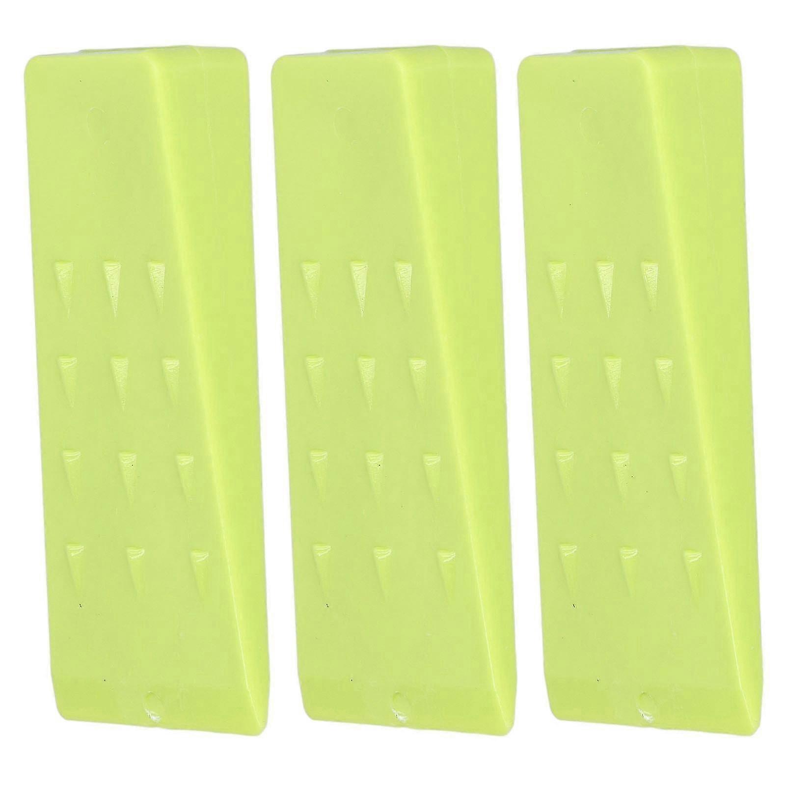 3pcs Plastic Wedges Increase Friction Safe Practical Durable Small Volume Tree Cutting Wedges