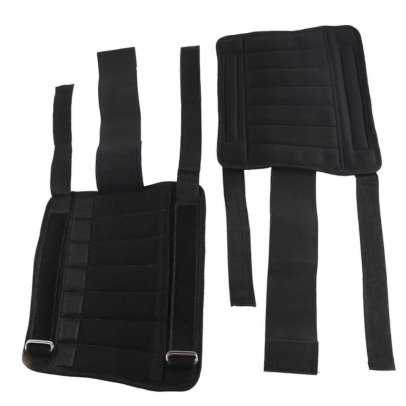 Exercício de treinamento com faixa de tornozelo ajustável e pesada para perna com peso de carga