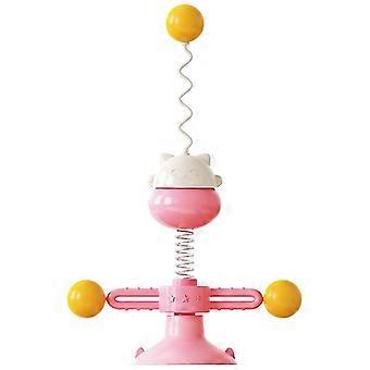 Gato brinquedo primavera gato toca-discos bola gato tédio suprimentos gato auto-felicidade aliviar o tédio jogar