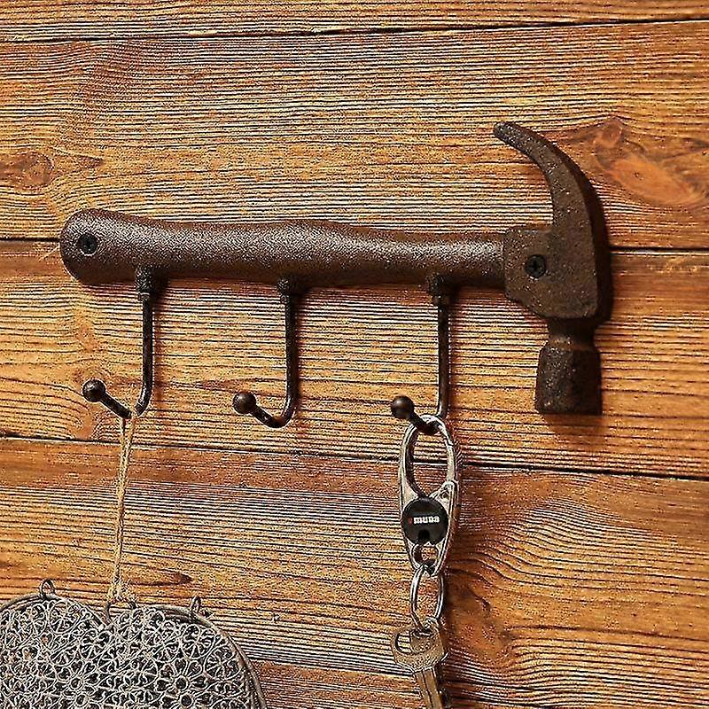 Iron Wall Hangers Hammer-Shape Decoration Hanging Hooks