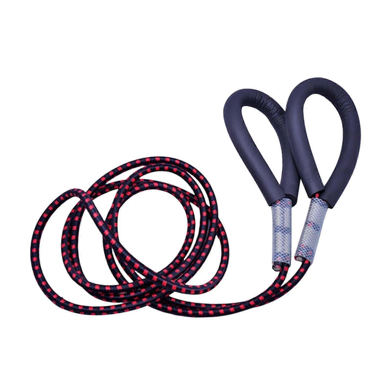 Bande de résistance simple avec poignées Bande d’exercice de sport pour l’entraînement musculaire 90cm