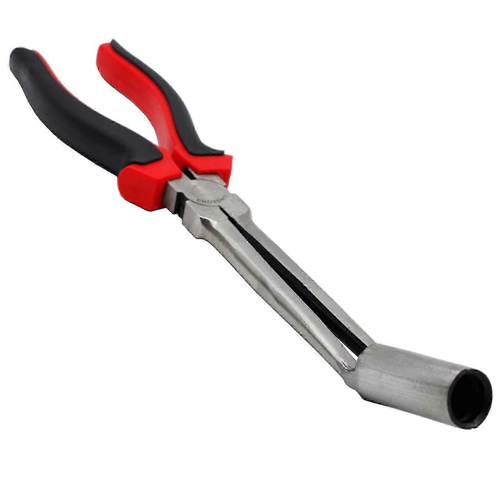 Car Spark Plug Wire Removal Pliers Tool High Voltage Cylinder Cable Removal Clamp Tool Spark Plug Boot Removal Tool-A