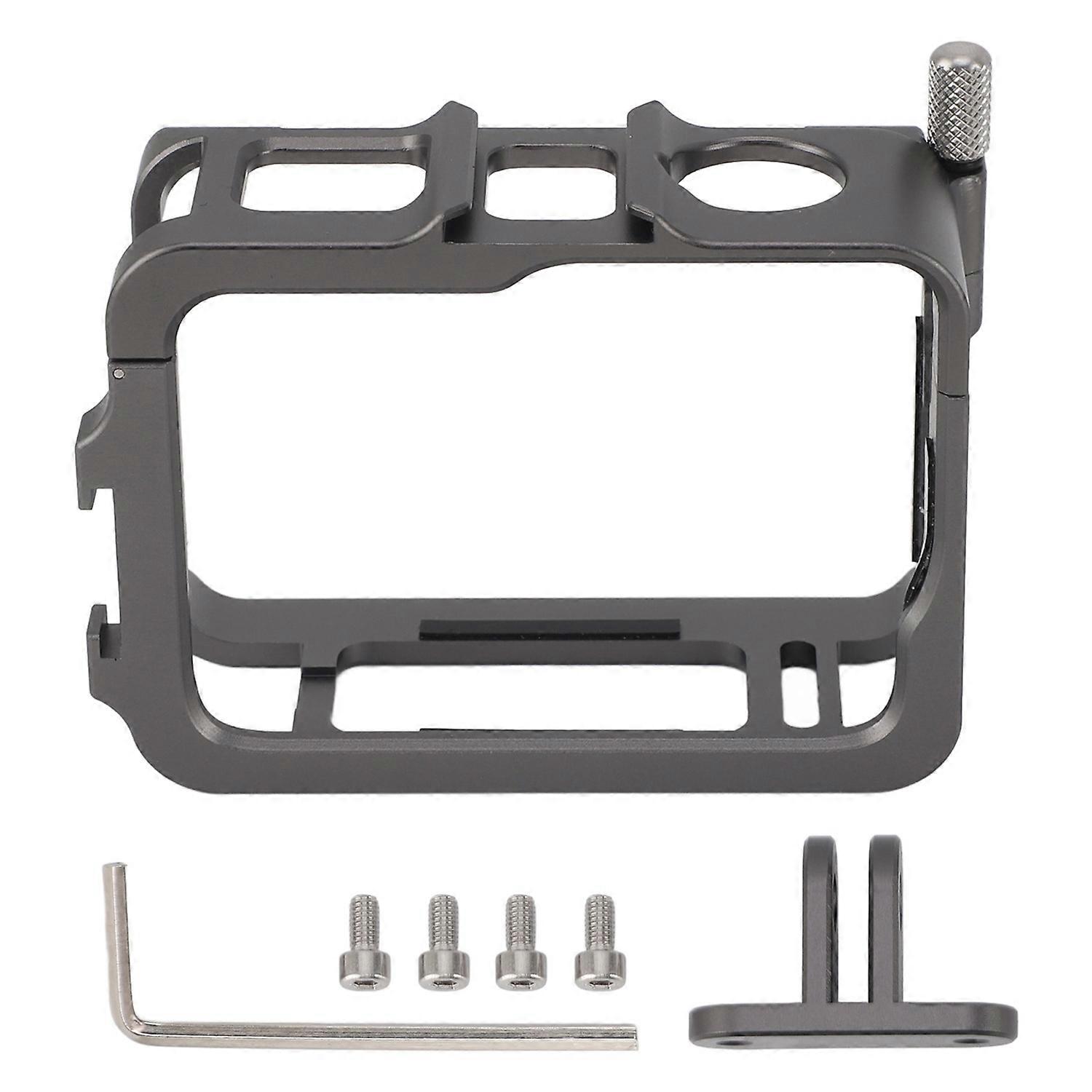 Aluminum Alloy Camera Cage Shockproof Camera Protective Frame with Cold Shoe Expansion for Ace for A