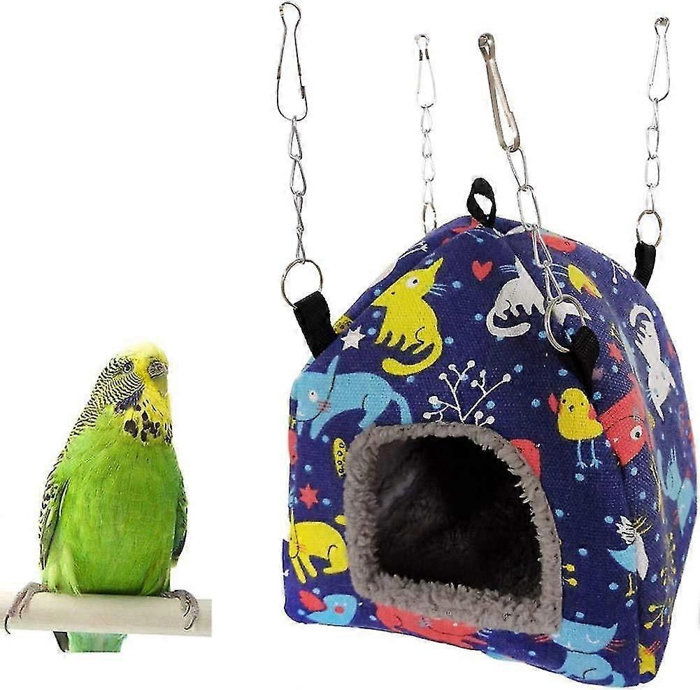 Parrot Squirrel W Cotton Den Honey-bag Flying Hamster My Neighbor Totoro Hedgehog Available With Thi Veet Lining Hanging Warm Nest
