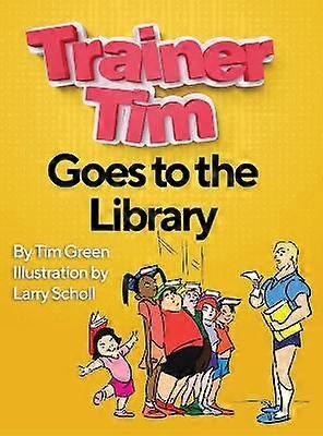 Trainer Tim geht in die Bibliothek