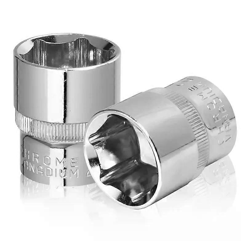 1pc 3/8-10mm שקע משושה מחגר מפתח ברגים מהיר שרוול ראש 6 מ"מ 7 מ"מ 8 מ"מ 9 מ"מ 10 מ"מ 11 מ"מ 12 מ"מ 13 מ"מ 14 מ"מ 15 מ"מ 16 מ"מ 17 מ"מ-24 מ"מ