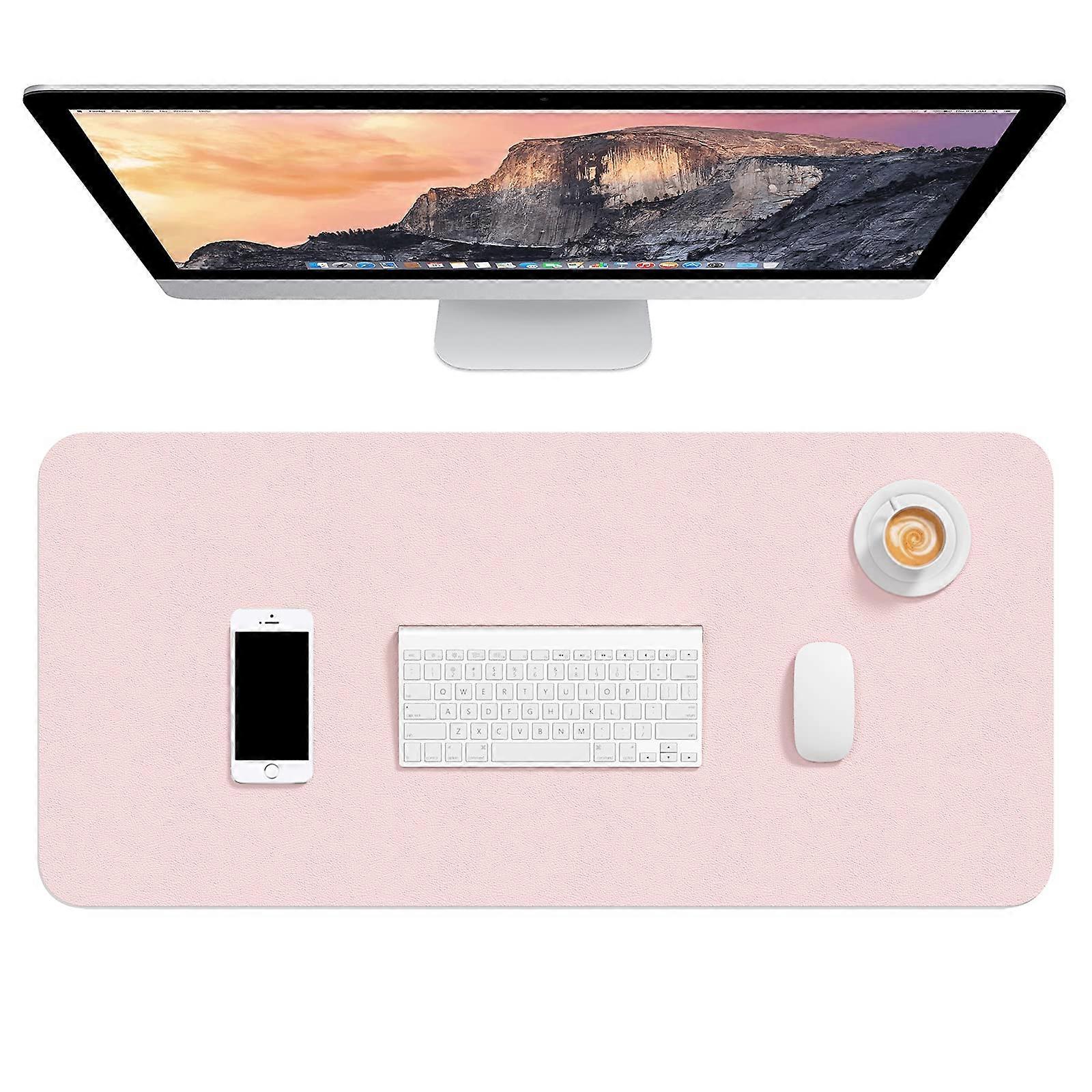 Desk Pad PU Leather XL Extended 30" x 14" Non-Slip Ultra Thin Large for Office Desk Accessories