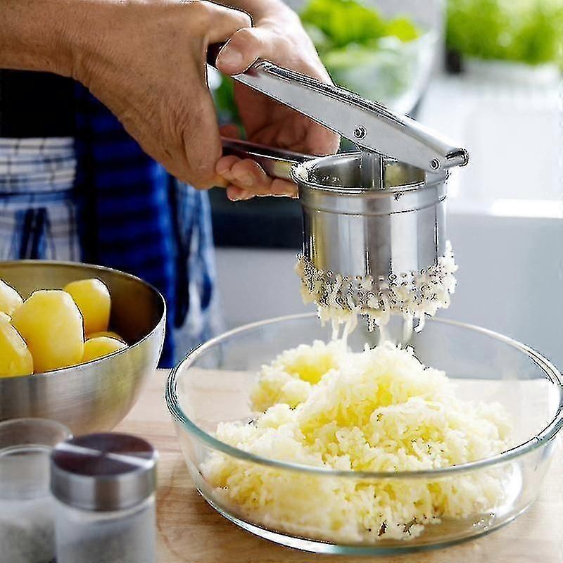 Grönsaksmosare, stålpotatisris / masher / press