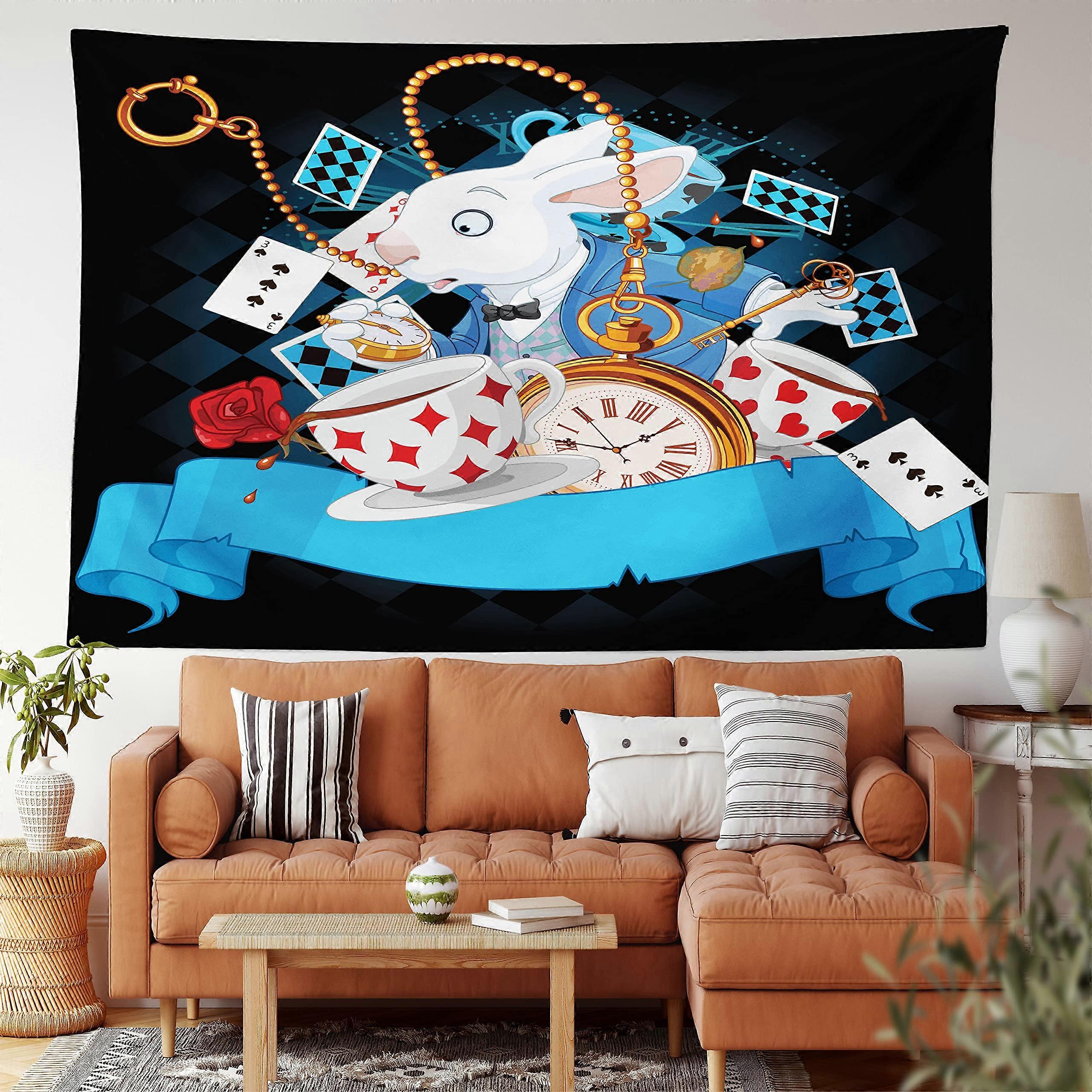 Cartoon Style Tapestry 45x30 inches