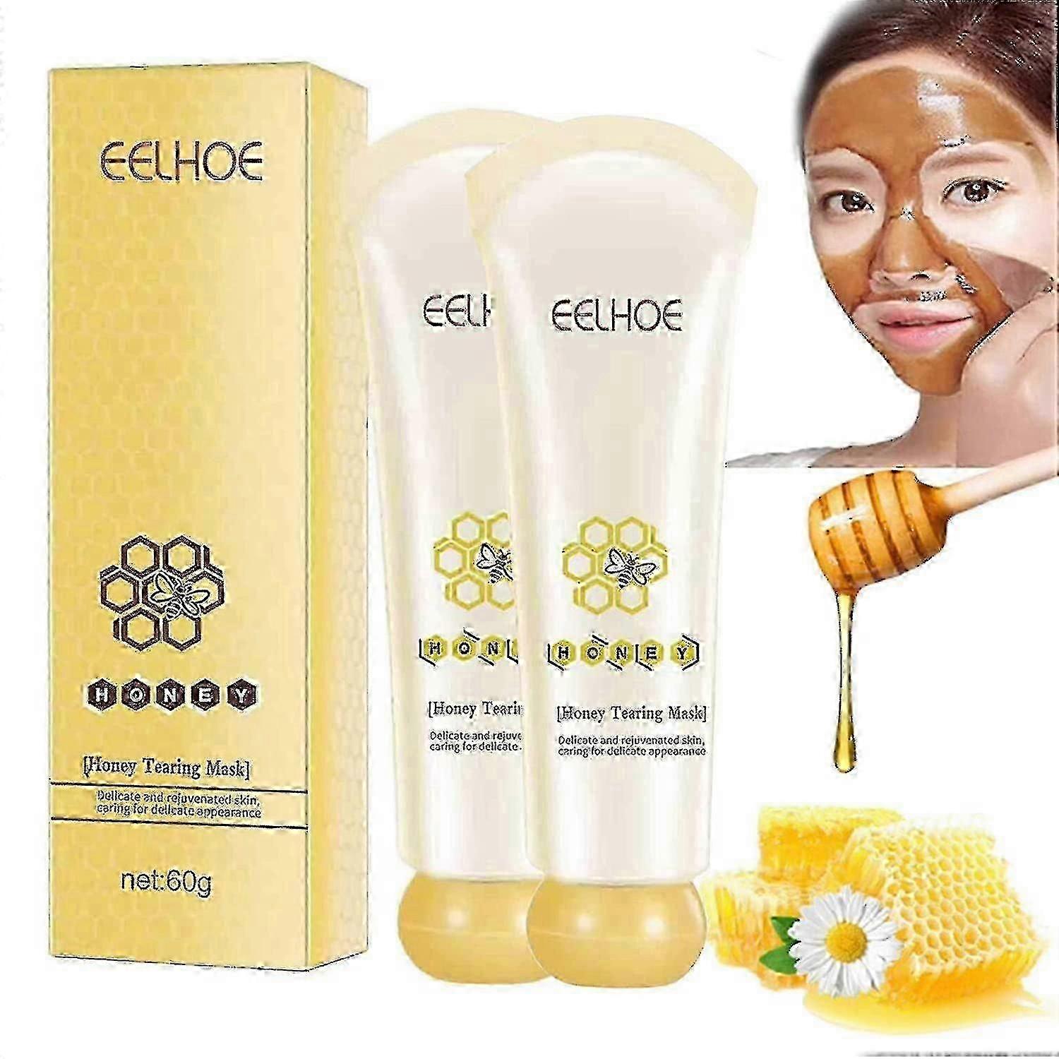 Xiguaハニーマスク、ウナギハニーティアリングマスクオイルコントロールにきびリムーバーハニーティアリングピールマスクオフデッドスキンクレア