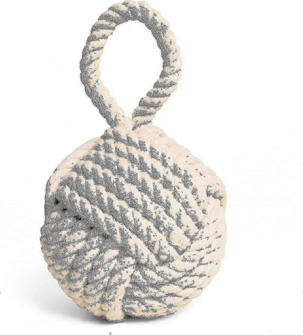 Rope Door Stop Weighted Knotted Nautical Design