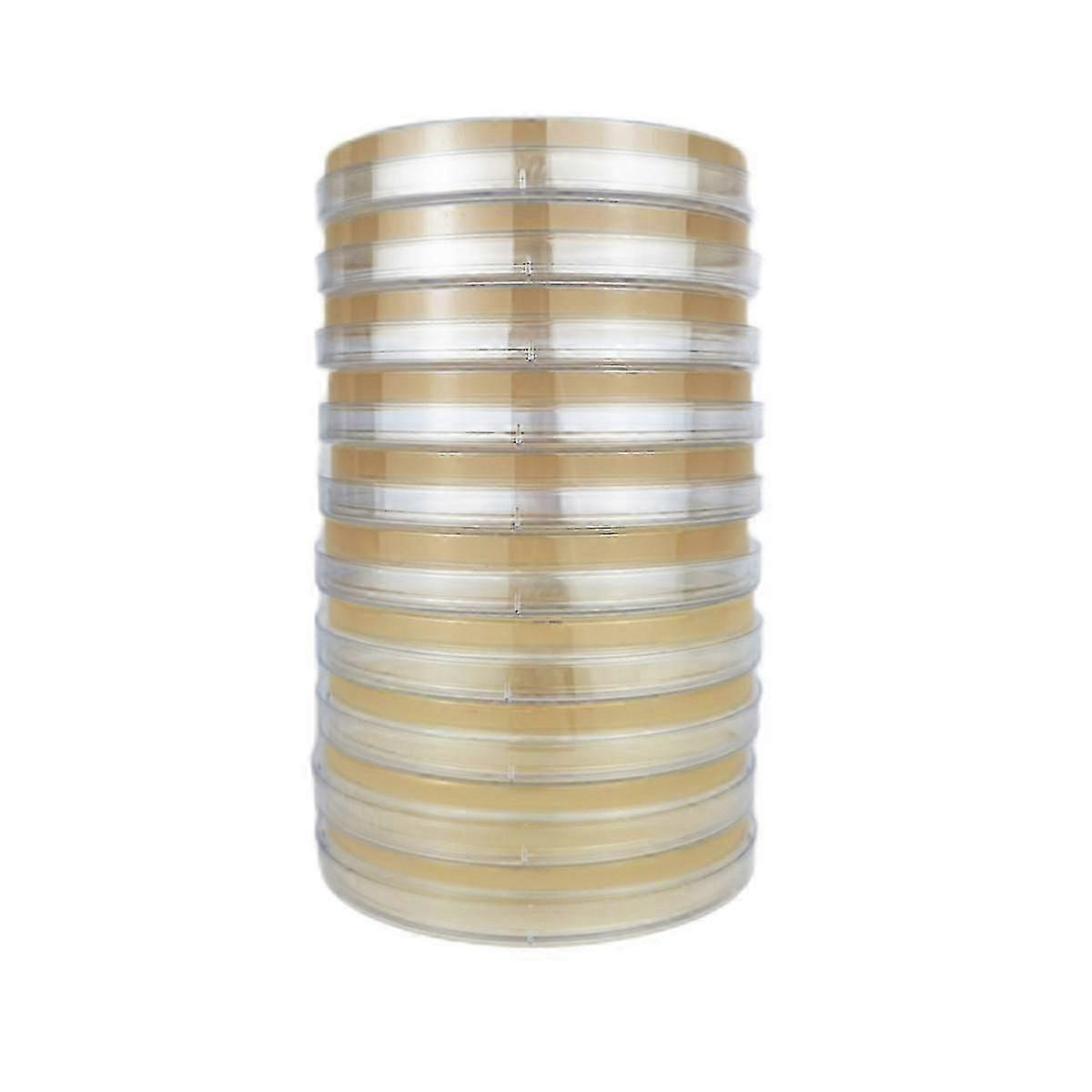 Potato Dextrose Agar Dish Bacterial Dish for Mushrooms, Home Test Kit or Science Fair Project, 10PC fg2025031701719