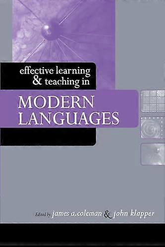 Effective Learning and Teaching in Modern Languages