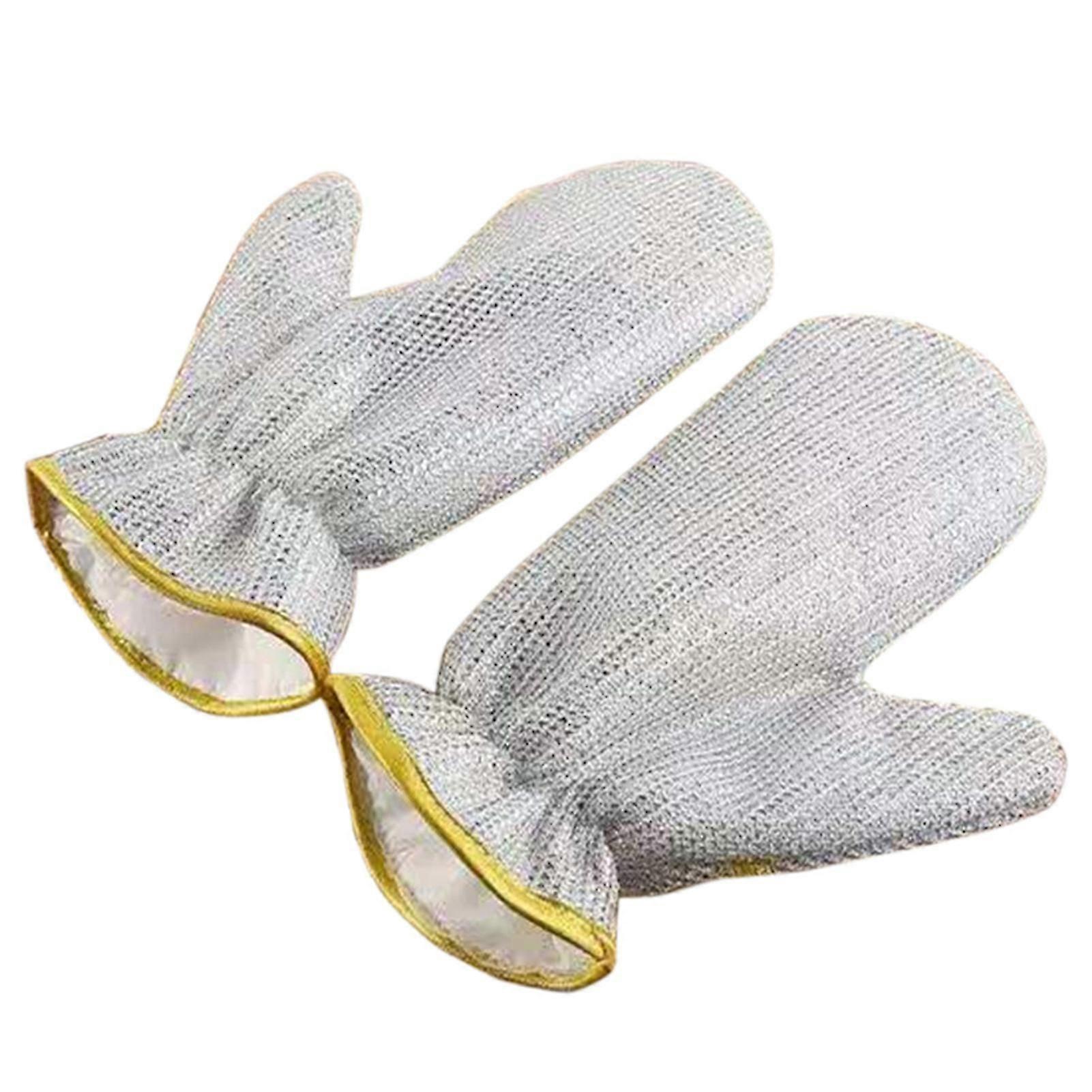 Wire Dishwashing Gloves,Household Cleaning Tools