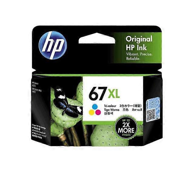 HP 67xlインクカートリッジトナー大容量シアンマゼンタイエロートリカラー3ym58aa純正オリジナル