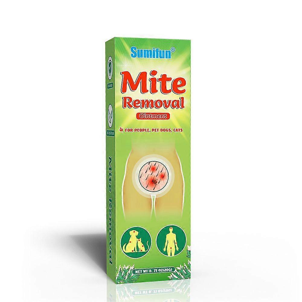 3個天然ダニ除去かゆみ止めクリーム抗菌ユニバーサルペット、人々のための迅速で効果的な軟膏