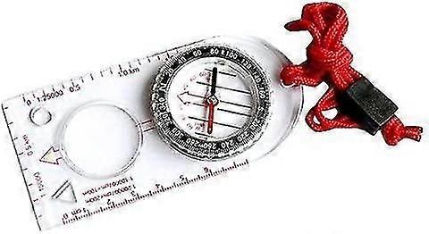 Compass (Base for Survival, Orientation, Navigation, Backpack) - Magnetic Heading, Liquid-Filled, Az