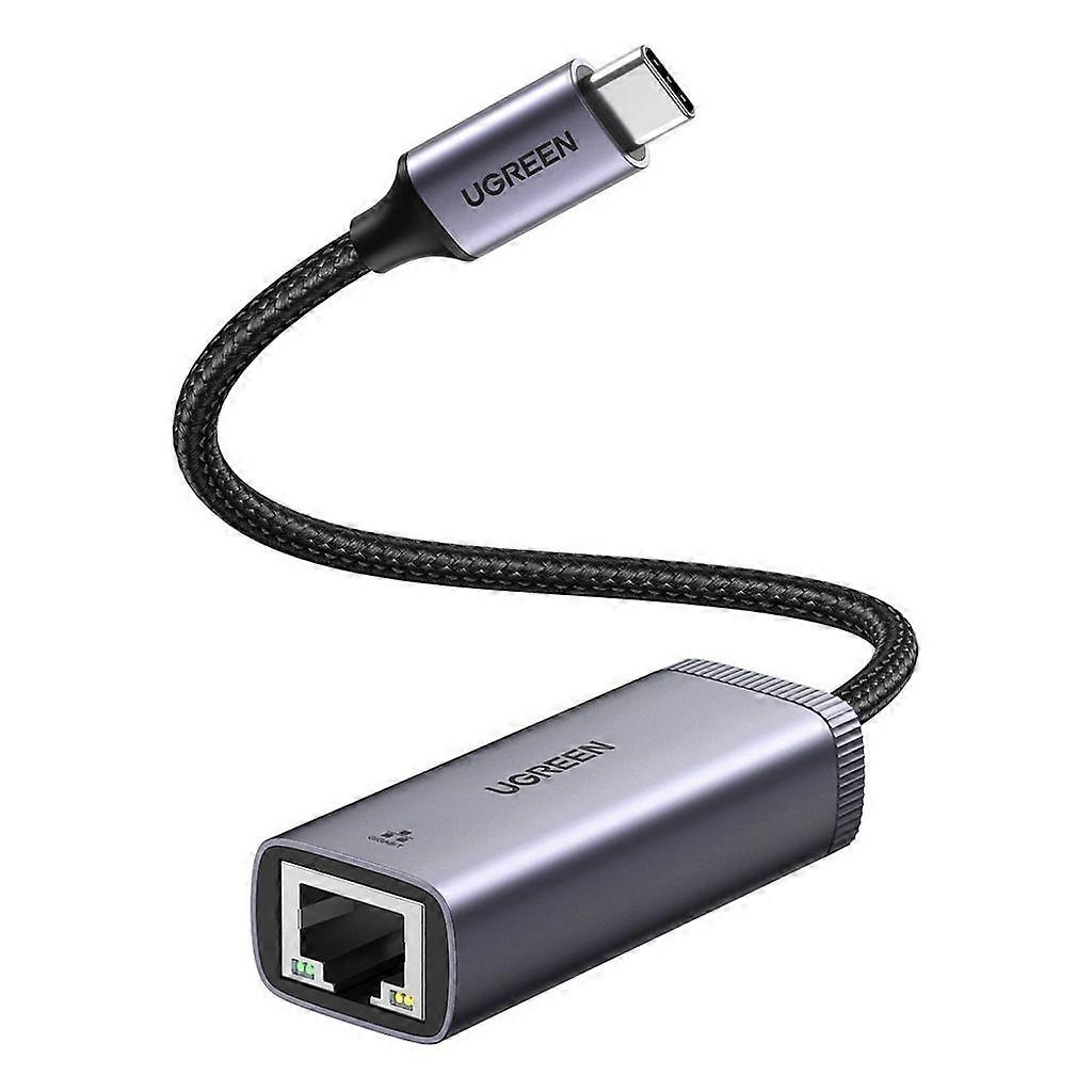 Adaptador Ethernet USB-C a RJ45 de 1Gbps UGREEN - Gris