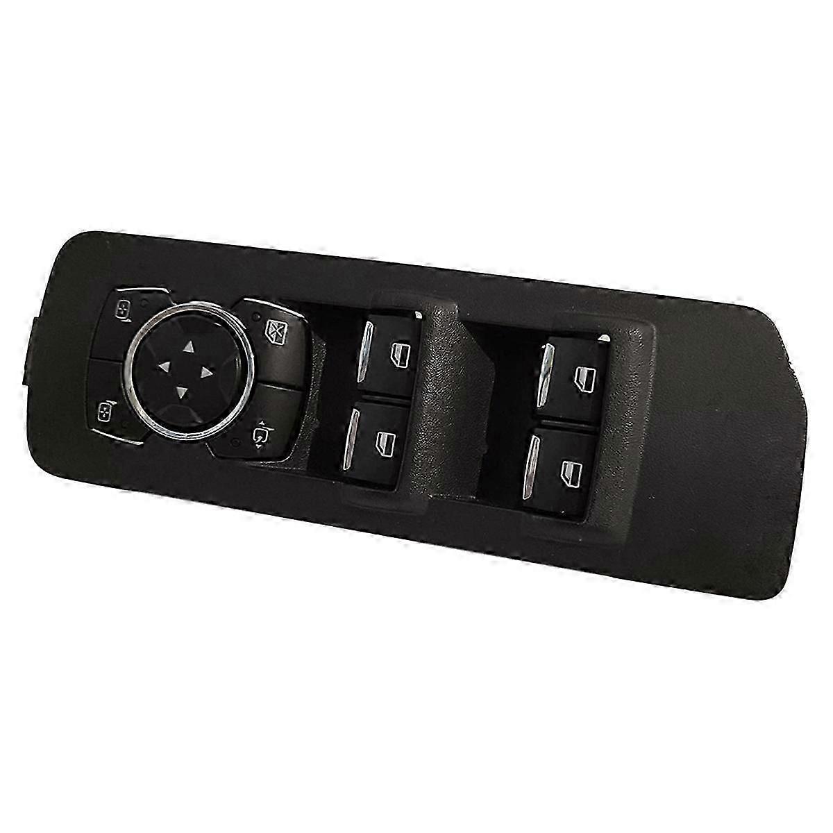 Car Power Master Window Switch Lifter Control Button with Panel FL3Z-14529- for 2015-2020 LHD