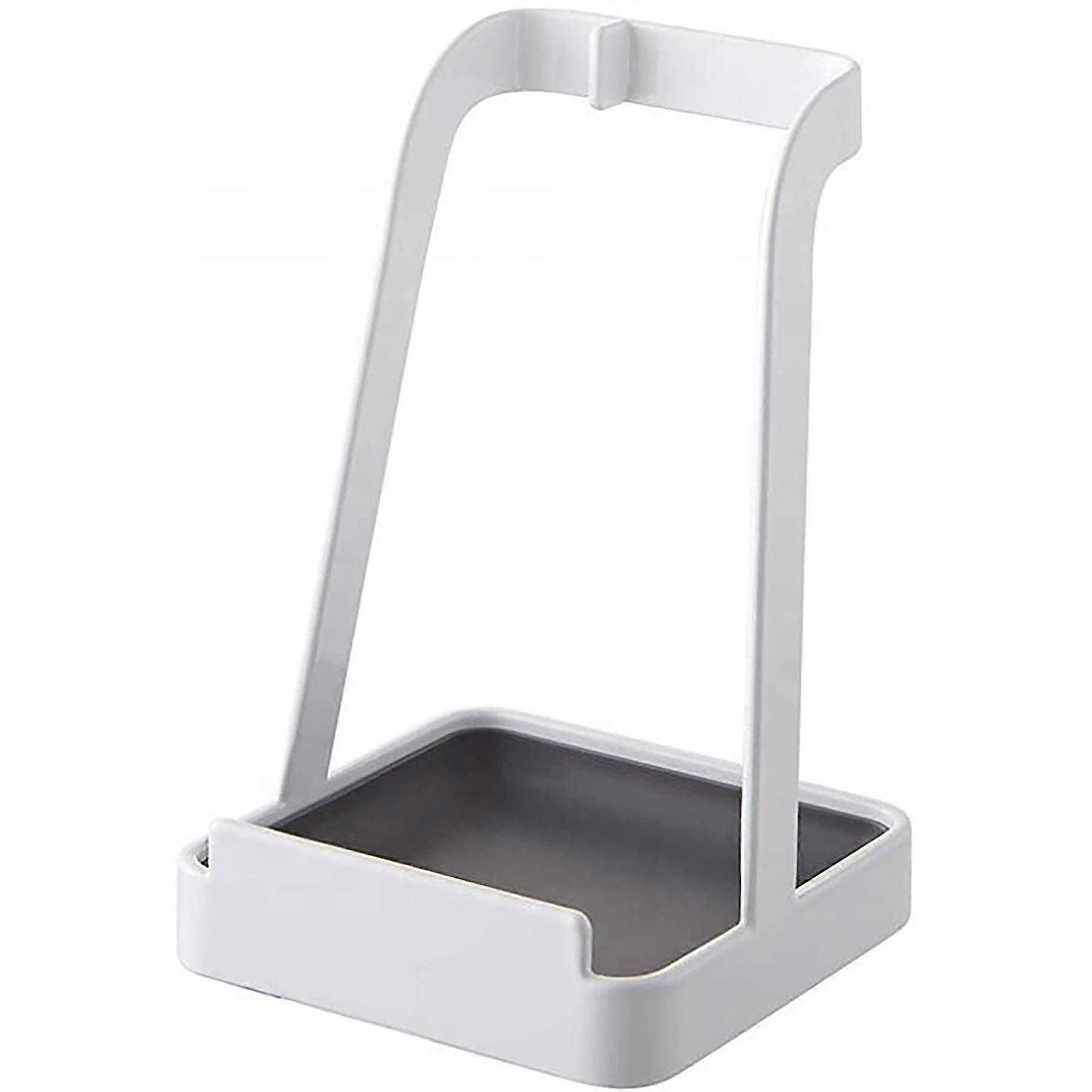 White Kitchen Utensil Holder for Kitchen Tools 3.9 x 3.9 x 5.9 Inches
