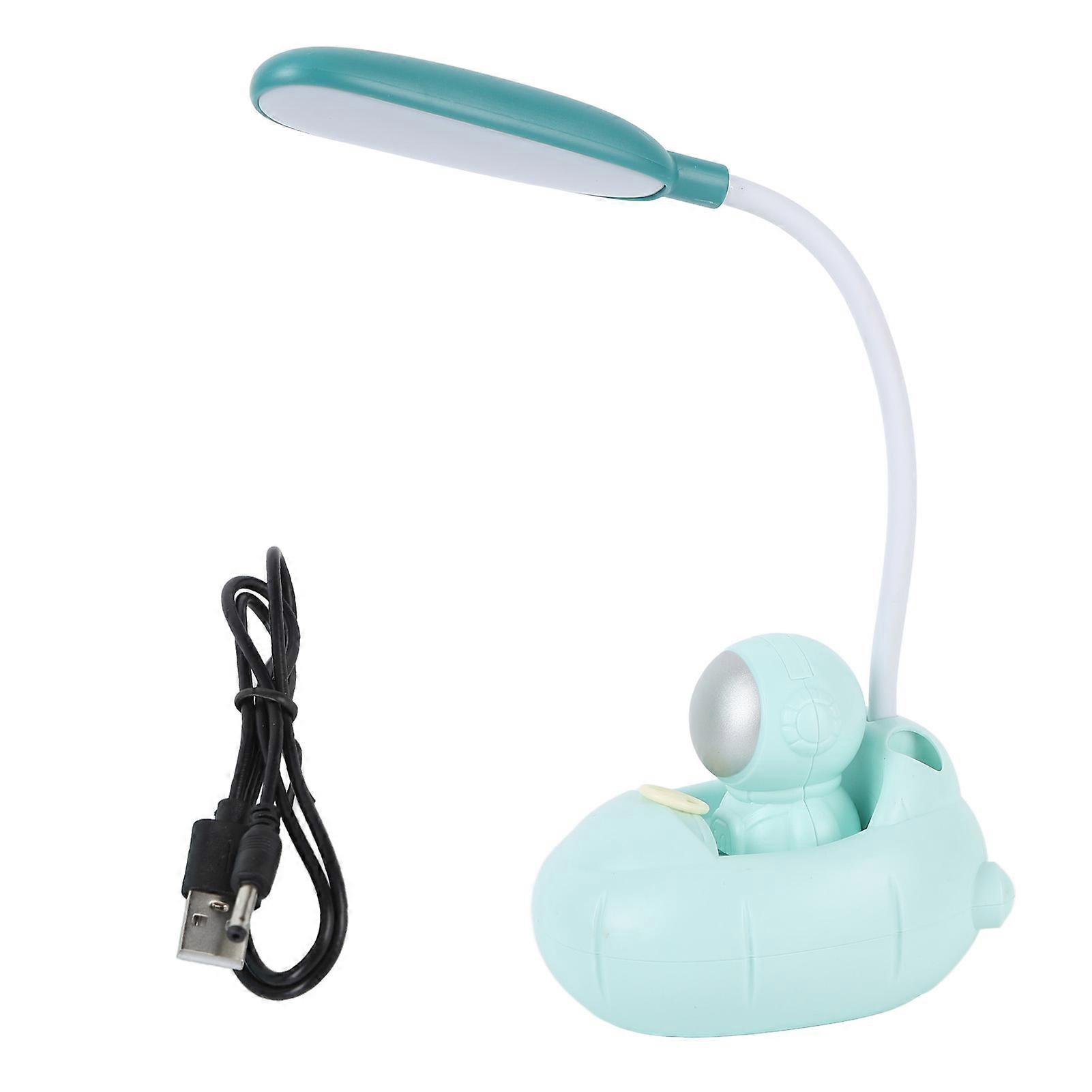 LED Desk Lamp 360° Bendable Eye Protection USB Rechargeable Learning Lamp for Home Bedroom Study