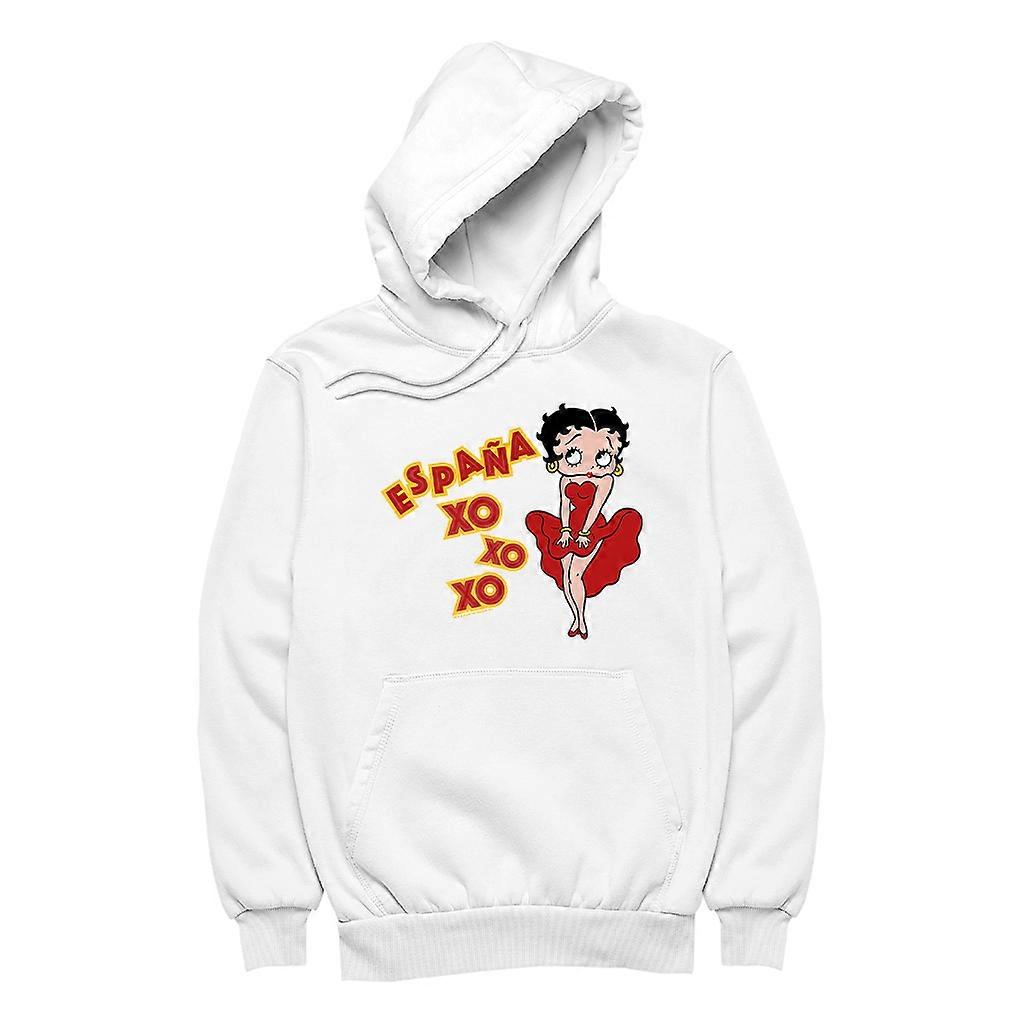 Betty Boop Espana XO XO XO Men's Hooded Sweatshirt