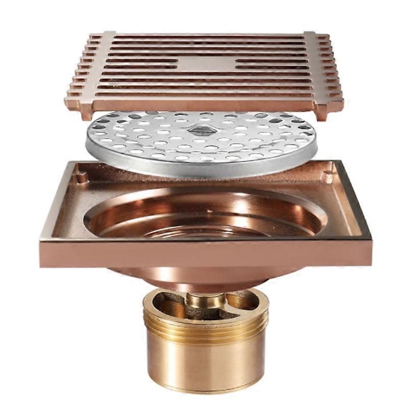  Bathroom Shower Floor Drain Brass Deodorant Floor Drain