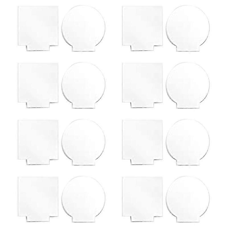 Acrylic Sheets Transparent Sheets:16 Pieces 2 mm Acrylic Organic Glass Sheets, Transparent Acrylic