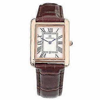 Pablo Raez Lover Watch Orologio da polso da uomo Quadrato Donne Montre Unisex Casual Orologio di coppia Rosa marrone Piccolo
