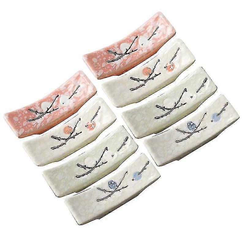 8pcs Ceramic Chopsticks Holder