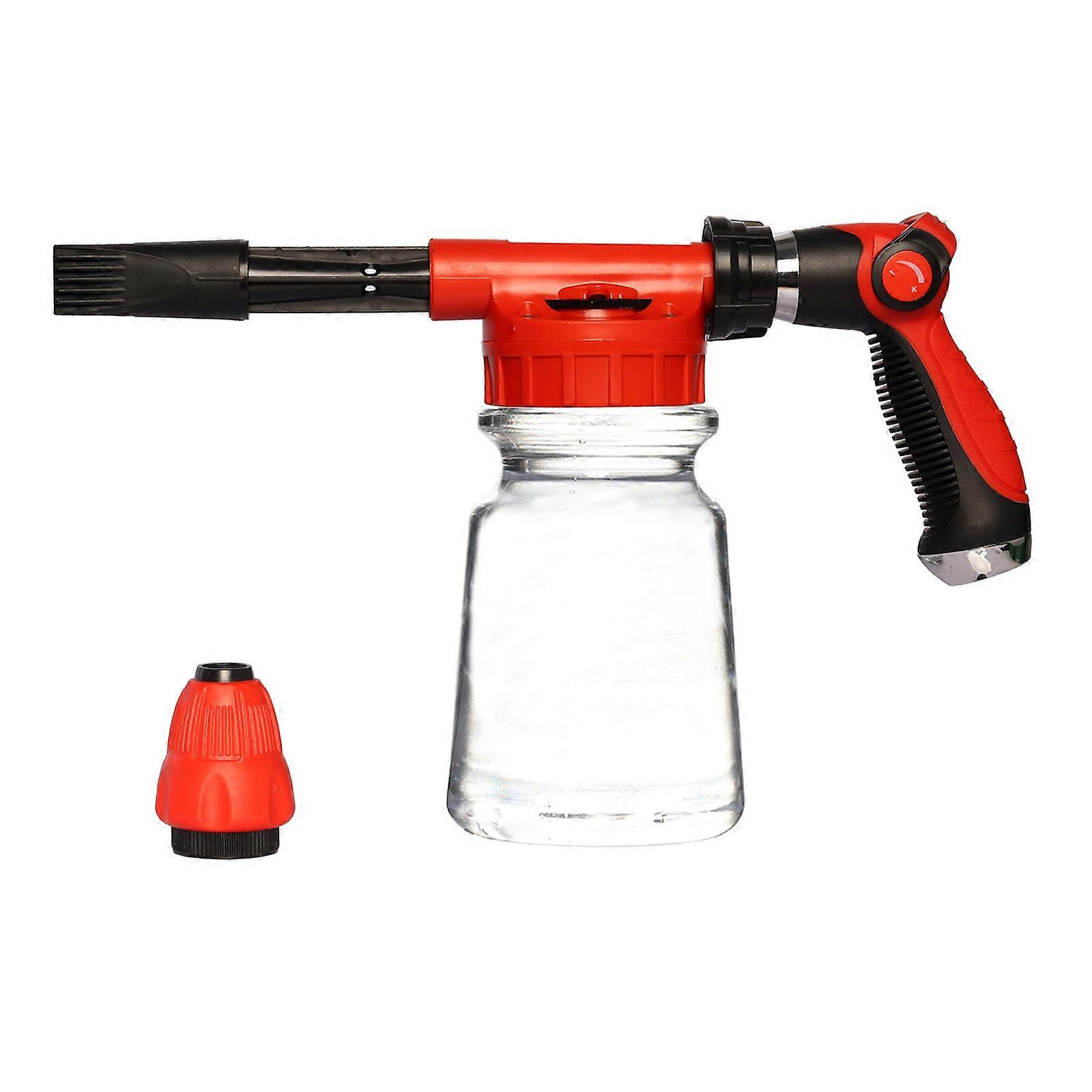 Low Pressure Soap Foamer Snow Foam Lance Foam Cannon Car Clean Foam Washer Foam Generator 1L transparent