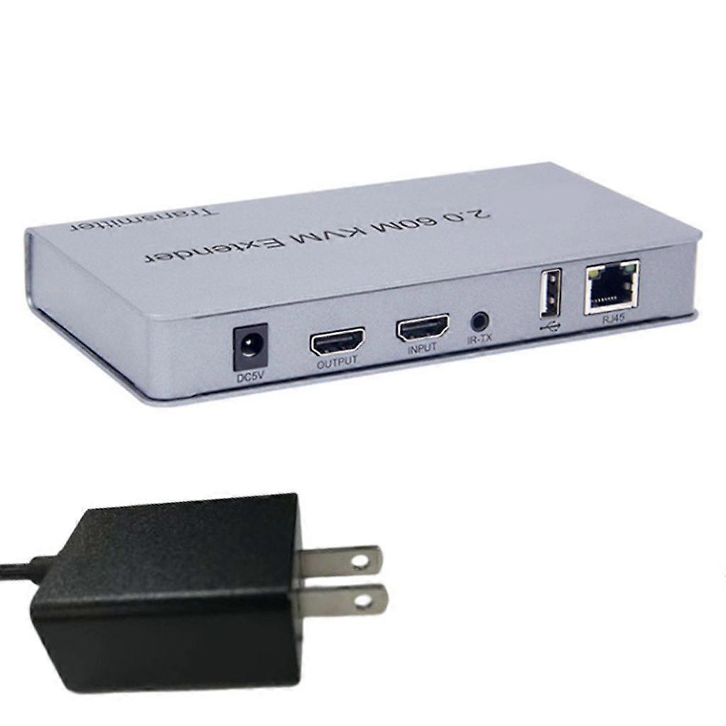 HDMI-compatible KVM USB Extender Audio- Video Extender Over Ethernet Cat5e/6