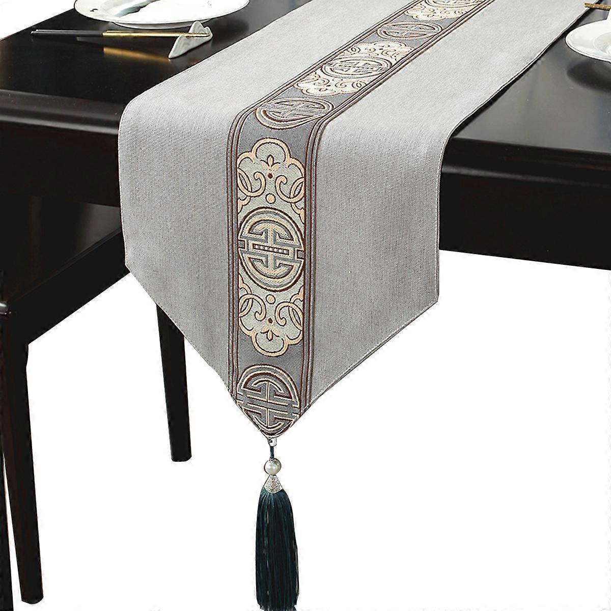 Table Runner Chinese Style Table Flag Chinese Style Restaurant Coffee Table Table Flag Long Strip Tablecloth Tea Tablecloth Cover Towel Hotel Bed