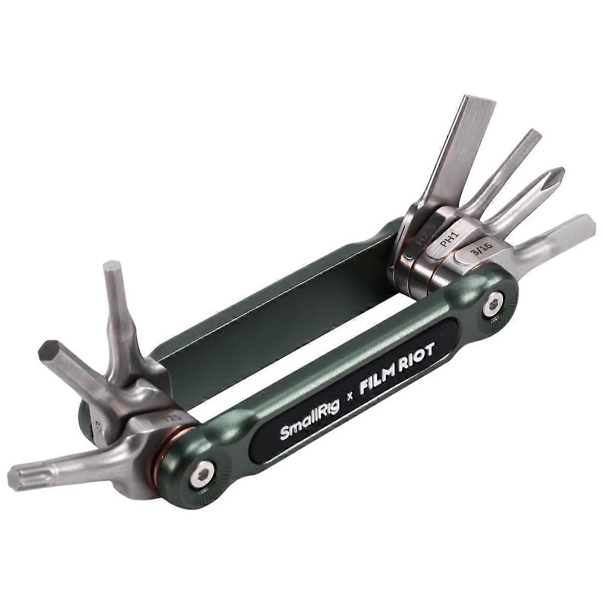 X FILM Foldable Screwdriver Kit, Multi-Angle Positioning Metal Universal Wrench Set