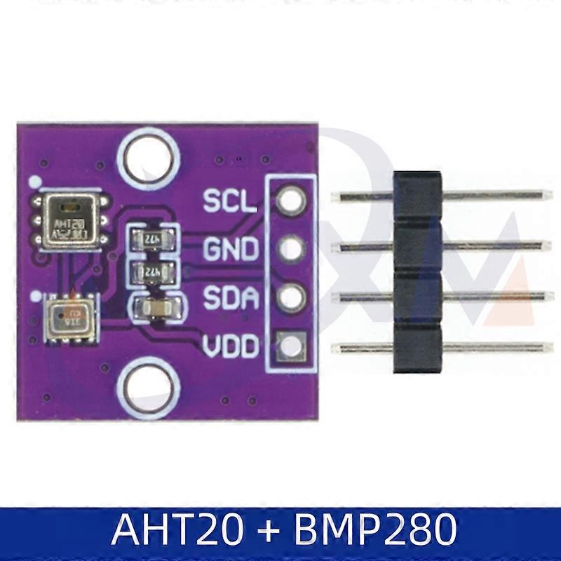 AHT20+BMP280 High-Precision Digital Temperature and Humidity Sensor Module for Air Pressure Measurement