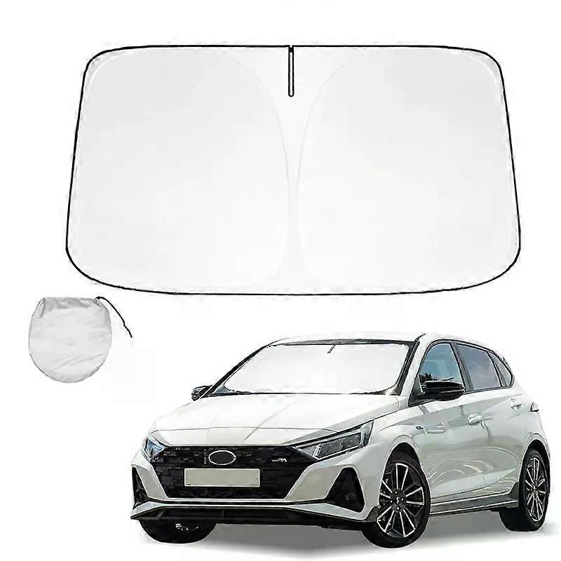 Σκιά ηλίου παρμπρίζ αυτοκινήτων για το Hyundai i20 Καλοκαιρινά προστατευτικά γείσο αναδιπλούμενα εξαρτήματα προστασίας ακτίνων UV φραγμών