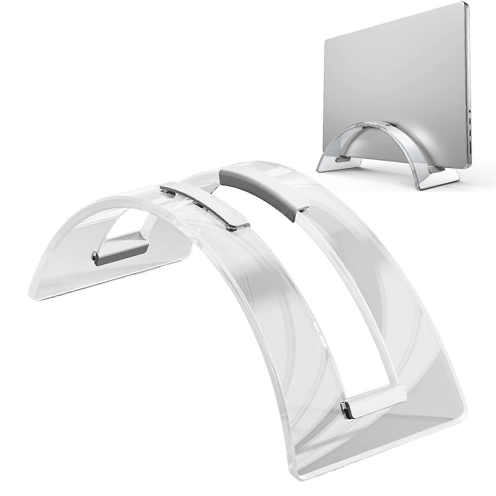 Laptop Acrylic Storage Stand Durable Space-Saving Organizer for Enhancing Air Circulation