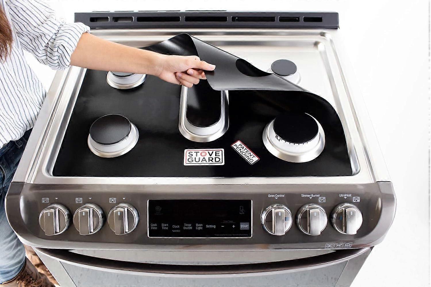 Model LRGL5821S Custom Designed Heavy Duty Stove Cover for LG Gas Range, Premium 6x Thicker Precision Cut Protection