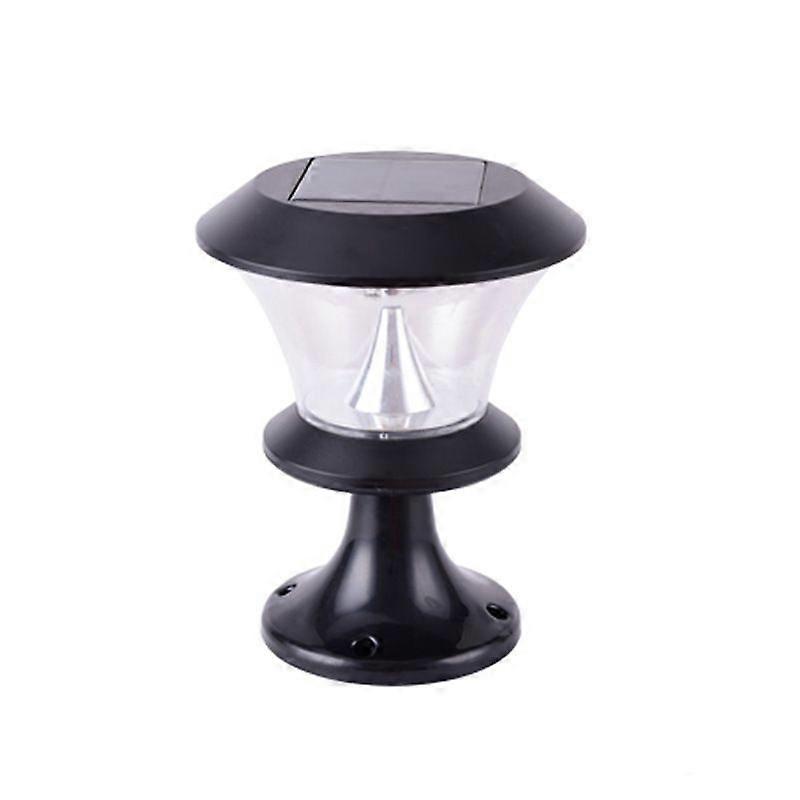 Luce solare della testa del pilastro del cortile della luce del pilastro del cancello della parete esterna luce del paesaggio a LED solare all'aperto