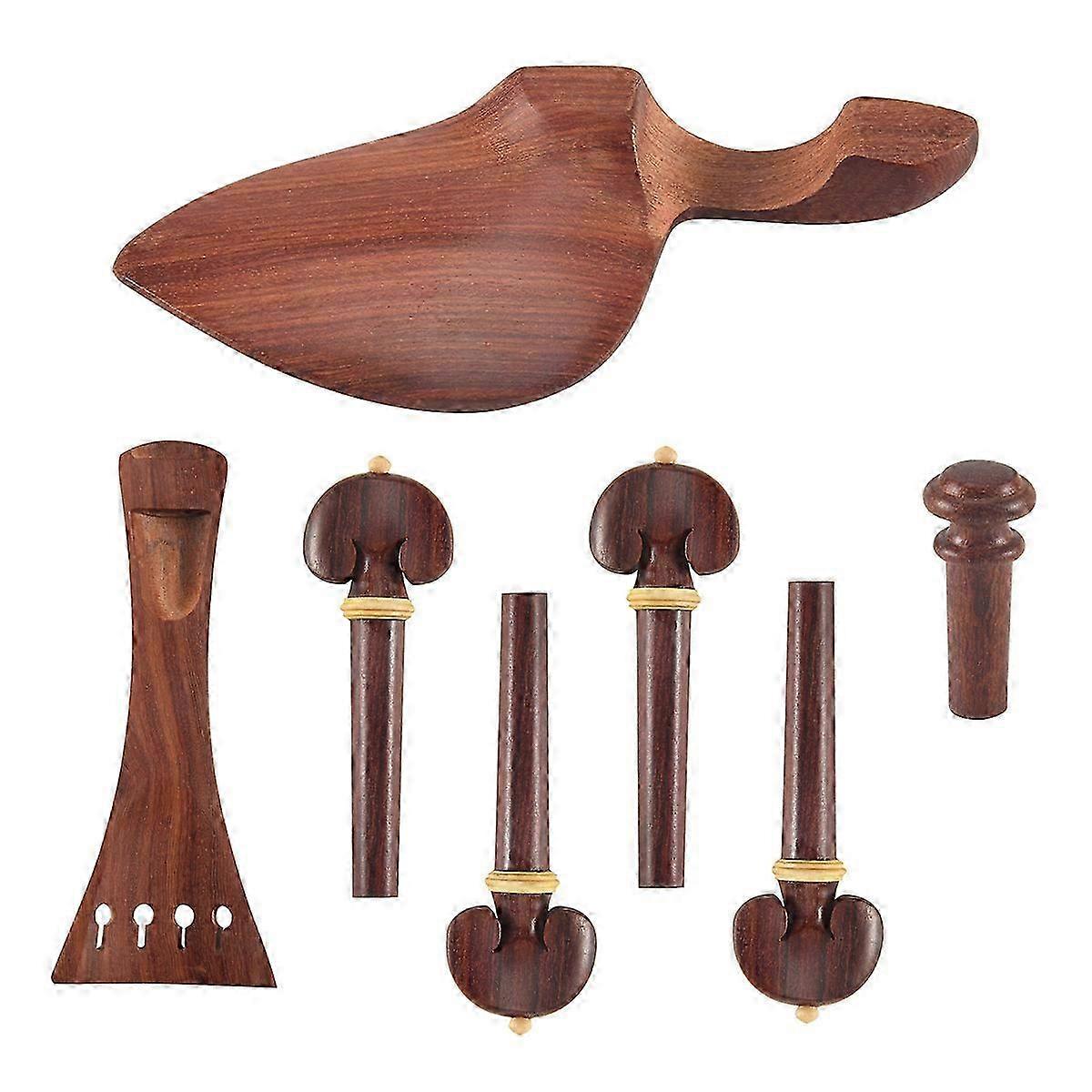 4/4 Violin Kit Αξεσουάρ Βιολιού Πλήρους Μεγέθους Rosewood Peg βιολιού(4/4) - FFA