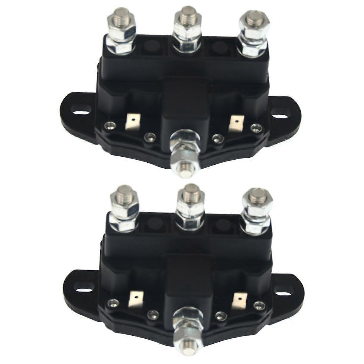 Sturdy Electromagnetic Starting Relay for Cars, Easy Installation, Compatible with Various Models, Durable Specifications