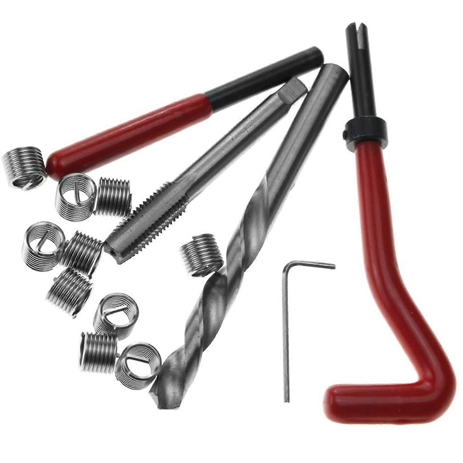 Metric Thread Repair Kit - Complete Helicoil Set for M5-M12, Durable & Portable Solution