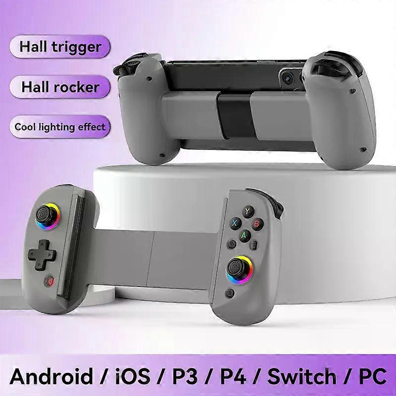 BSP D8 RGB tablet Controller Wireless handle compatible for  compatible for Switch game Bluetooth stretching Joystick compatible for  P3 P4 Android IO